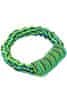 Kutyajáték Bungee Gyűrű kék/zöld 16cm