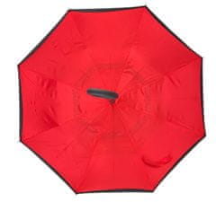 Blooming Brollies Női botesernyő Inside out Plain Red Umbrella EDIORED