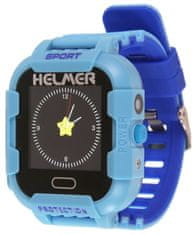 Helmer LK 708 gyermekóra GPS lokátorral/ érintőképernyővel/ IP67/ micro SIM/ kompatibilis Android és iOS rendszerrel/ kék színű