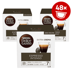 NESCAFÉ Espresso INTENSO Kávékapszula, 3x16 db