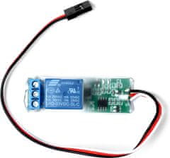 YUNIQUE GREEN-CLEAN K1 1CH PWM elektronikus relékapcsoló RC DIY modellezéshez navigációs lámpák vezérlő univerzális be- és kikapcsoló kapcsolók