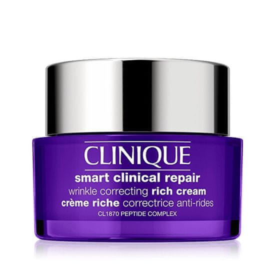 Clinique Bőrkrém érett és száraz bőrre Smart Clinical Repair (Wrinkle Correcting Rich Cream)