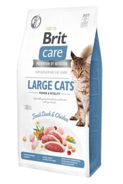 Brit Care Cat GF Nagy macskák Power&Vitality 7kg