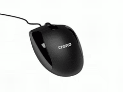 Crono CM645- optikai egér, fekete, USB