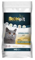 IRONpet Cat Sterilizált pulyka 2 kg