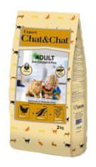 Chat & Chat Expert felnőtt csirke és borsó 2 kg