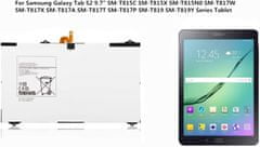 YUNIQUE GREEN-CLEAN EB-BT810ABA EB-BT810ABE csere tabletta akkumulátor Samsung Galaxy Tab S2 9.7 "SM-T810 T817T T817P