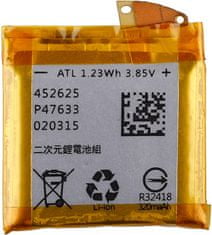 YUNIQUE GREEN-CLEAN Csereakkumulátor kompatibilis az ASUS ZenWatch 3 (WI503Q) Smartwatch C11N1609 szerszámkészlettel
