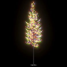 shumee cseresznyevirágos karácsonyfa 1200 db színes LED-del 400 cm