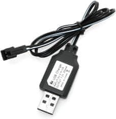 YUNIQUE GREEN-CLEAN 1 darabos USB töltőkábel SM-2P 250mAh kimeneti RC autó 7.2V Ni-Mh akkumulátorokhoz