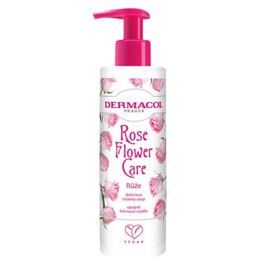 Dermacol Bódító krémes kézszappan Rózsa Flower Care (Delicious Creamy Soap) 250 ml