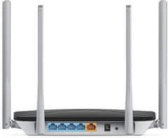 Mercusys AC12 1200Mbps WiFi AC router, 5x10/100 RJ45, 4x antenna