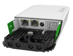 Mikrotik RouterBOARD wAP ac LTE készlet, 4x 716MHz CPU, 128MB RAM, 2x Gbit LAN, 2.4+5GHz Wi-Fi, 2x2 MIMO, 2.5dBi antenna, L4