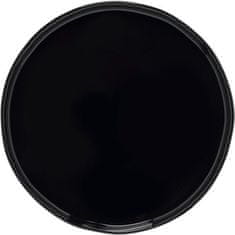 Costa Nova Desszertes tányér, Laguna 16 cm, fekete, megemelt perem, 6x