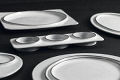 Costa Nova Előételes tányér, Ambar 20 cm, 3 tálacska, 2x