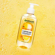 Garnier Világosító tisztító gél C-vitaminnal Skin Naturals (Clarifying Wash) 200 ml