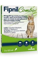 Orion Pharma Fipnil Combo 50/60mg Cat Spot-on 3x0,5ml