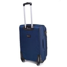 Wings 4 kerekű S-kerék bőrönd, kék
