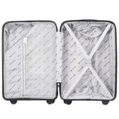 Wings S kabinos bőrönd, 100% polipropilén, porcelán fehér