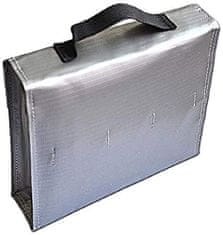 YUNIQUE GREEN-CLEAN Táska Tűzálló táska Ideális a Lipo akkumulátorok töltéséhez Tűzálló (méret mm 240 x 64 x 180)