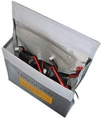 YUNIQUE GREEN-CLEAN Táska Tűzálló táska Ideális a Lipo akkumulátorok töltéséhez Tűzálló (méret mm 240 x 64 x 180)
