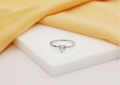 Brilio Silver Romantikus női ezüst gyűrű RI042W (Kerület 56 mm)