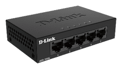 D-Link DGS-105GL fém 5 portos Gigabit asztali kapcsoló