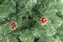 Aga műkarácsonyfa fenyőfa fenyőtobozokkal 160 cm
