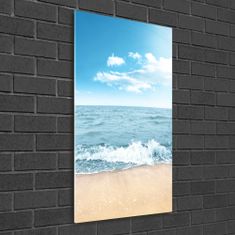 Wallmuralia.hu Akril üveg kép A strand és a tenger 60x120 cm