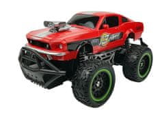 Lean-toys Távirányítású R/C 6,5 km/h High Wheels Red