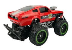 Lean-toys Távirányítású R/C 6,5 km/h High Wheels Red