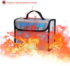 YUNIQUE GREEN-CLEAN Táska tűzálló táska ideális tűzálló Lipo akkumulátorok töltéséhez (méret mm 215 x 155 x 115)