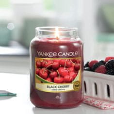 Yankee Candle Classic illatgyertya üvegben nagy fekete cseresznye 623 g