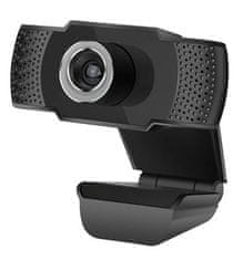 C-Tech webkamera CAM-07HD, 720P, mikrofon, fekete