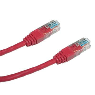 DATACOM patch kábel UTP cat5e 2M piros
