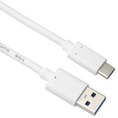 3M USB-C és USB 3.0 A (USB 3.2 generáció 2, 3A, 10Gbit/s) fehér