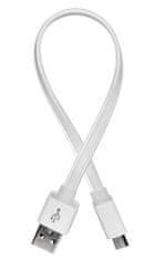 ColorWay Adatkábel USB/ Micro USB/ 0,25m/ fehér