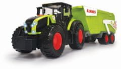 DICKIE CLAAS traktor pótkocsival 64 cm