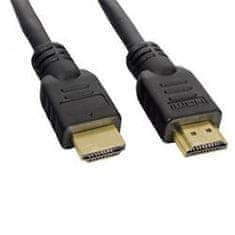 Akyga HDMI 1.4 (M) kábel, Full HD/4K 10,2Gbps, fekete 3m