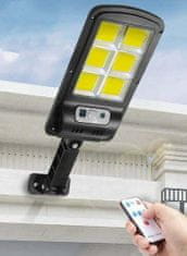 Malatec Solar 120 LED COB útlámpa PIR mozgásérzékelővel + távirányító 2