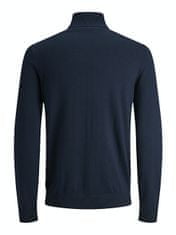 Jack&Jones Férfi pulóver Regular Fit JJEEMIL 12157417 Navy Blazer (Méret L)