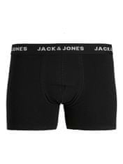 Jack&Jones 5 PACK- férfi boxeralsó JACSMILEY 12220943 Navy Blazer Black - Black - Scarlet sage - Scarlet sage (Méret S)