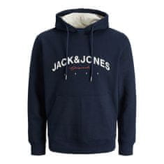 Jack&Jones Férfi sportfelső JORFRIDAY Standard Fit 12220537 Navy Blazer JJ (Méret XXL)