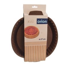 Orion Szilikon sütőforma 27 cm, barna