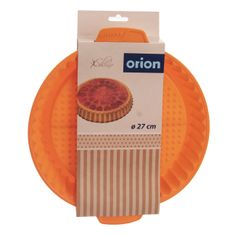 Orion Szilikon sütőforma, át. 27 cm, narancssárga