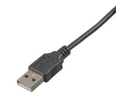 Akyga USB A-A kábel 1,8m/fekete