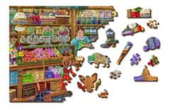 Wooden city Fa puzzle Sweet Adventure 2 az 1-ben 200 darab ECO