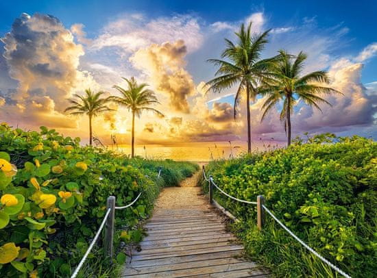 Castorland Puzzle Sunset in Miami, USA 3000 db