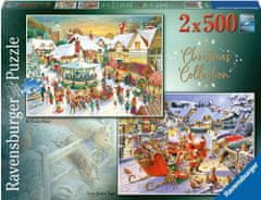 Ravensburger Puzzle karácsonyi kollekció No.1, 2x500 db