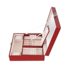 MG Jewelery Box ékszerdoboz, piros